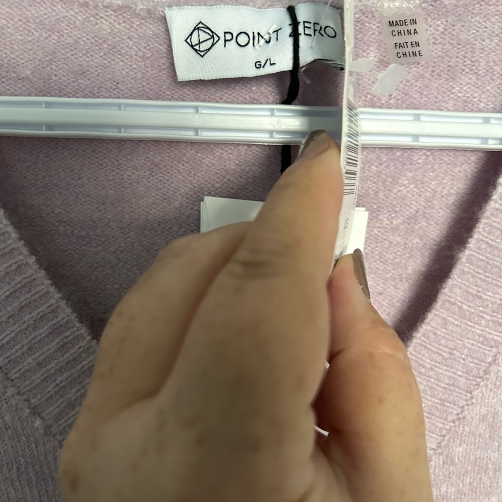 Point Zero Lilac Women’s Sweater - Picture 2 of 6
